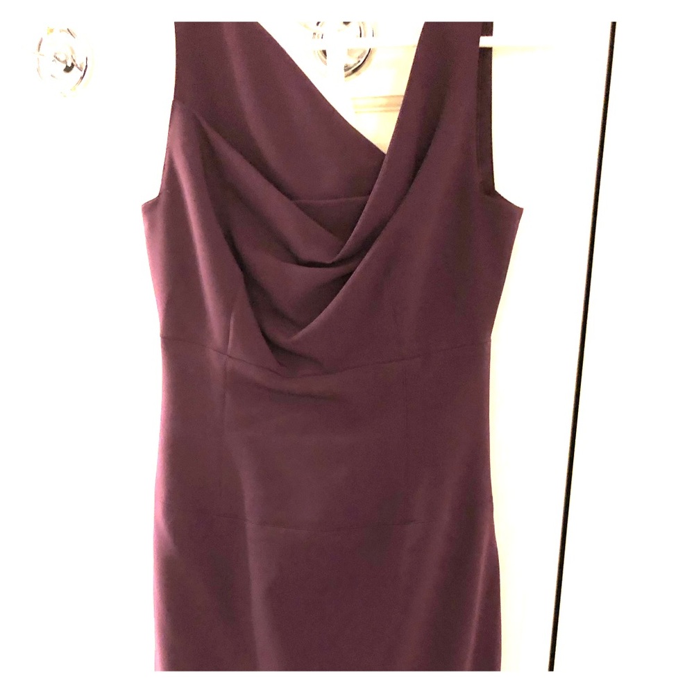 NEW! Black Halo Plum Jackie Mini Dress Size 2